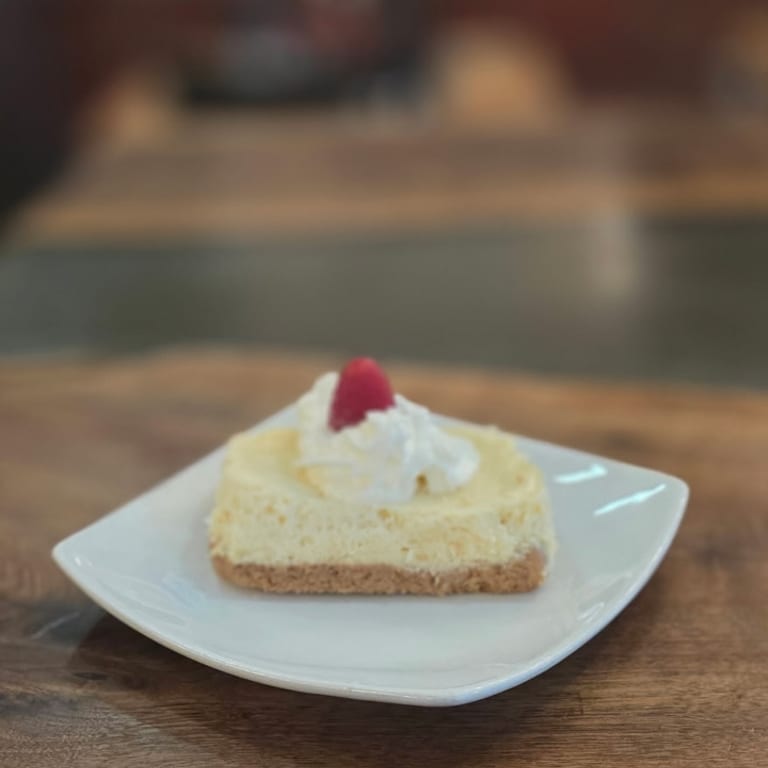 Indulge in our key lime pie