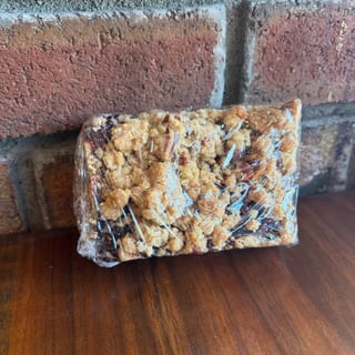 Raspberry Oat Bar