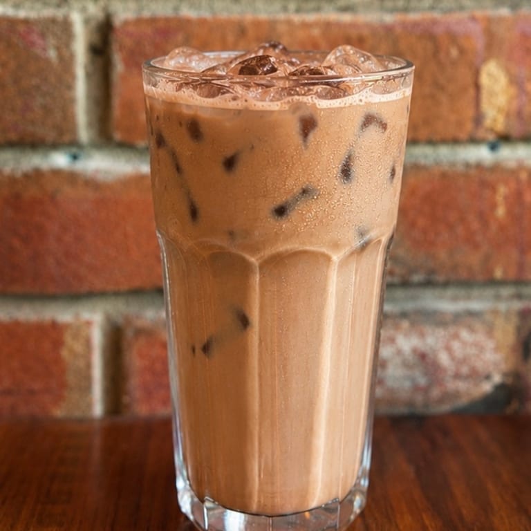 Savor Our Iced Mocha