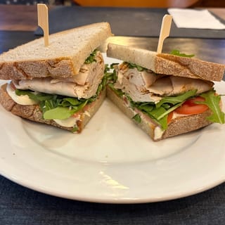 Wood Fired Roast Turkey Sandwich
